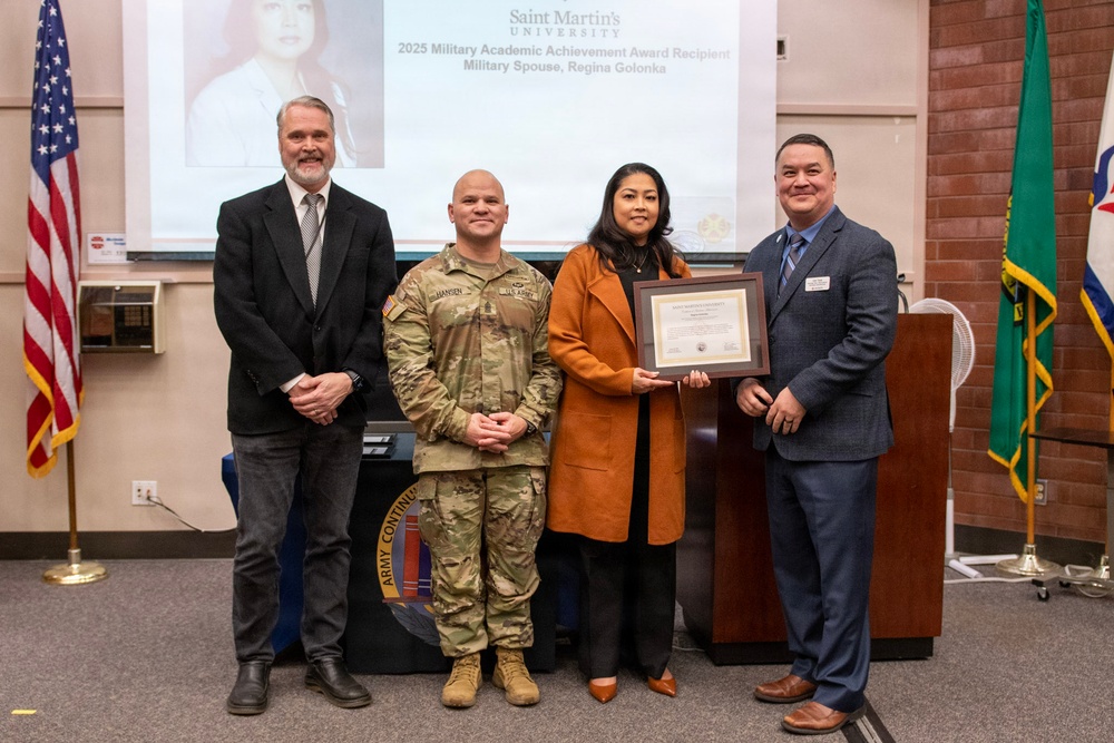 JBLM celebrates academic excellence