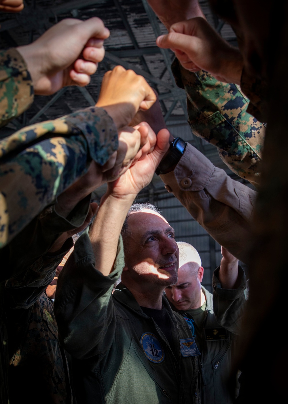 Commander, CSG-12, Visits Forward Operating Base Vaughn, Puerto Rico