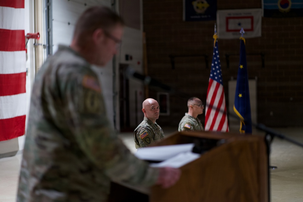 Baker succeeds Phlegar as Alaska state command sergeant major