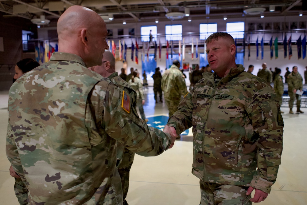 Baker succeeds Phlegar as Alaska state command sergeant major