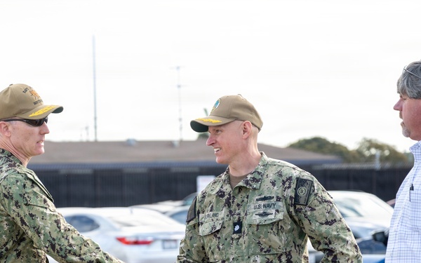 Commander, Navy Region Southwest Rear Adm. Rich Jarrett Visits Naval Base San Diego