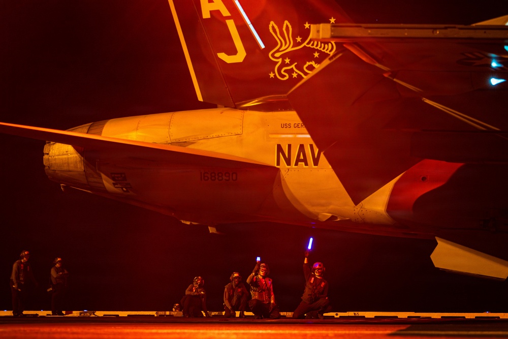 USS Gerald R. Ford (CVN 78) Flight Deck Operations