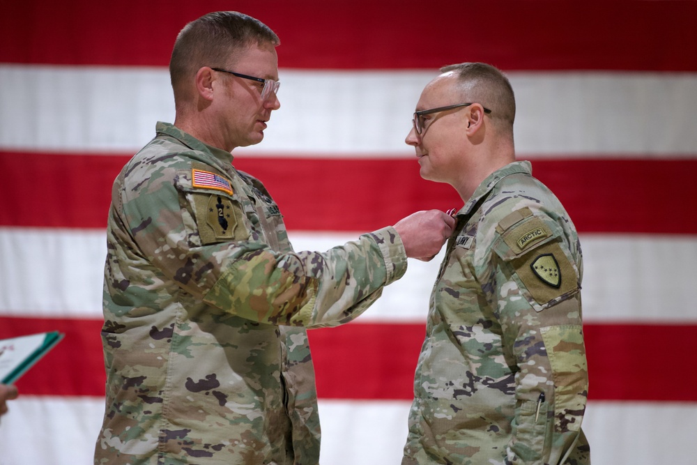 Baker succeeds Phlegar as Alaska state command sergeant major