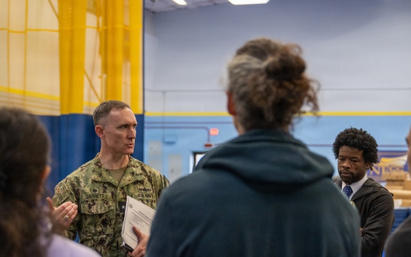 Commander, Navy Region Southwest Rear Adm. Rich Jarrett Visits Naval Base San Diego