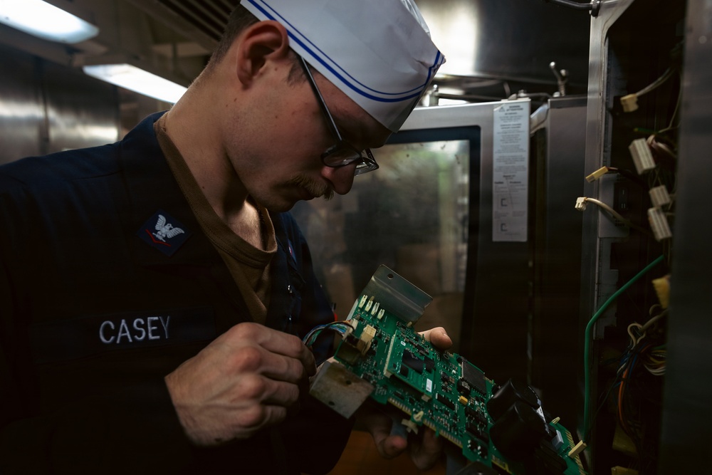 USS Gerald R. Ford (CVN 78) Routine Maintenance
