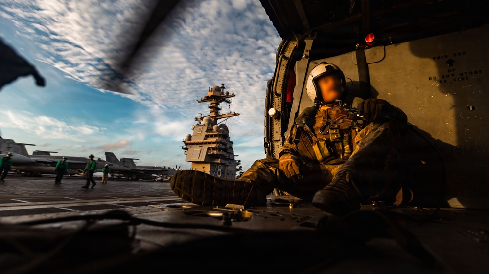 HSC-9 Right of Visit Boarding Operation