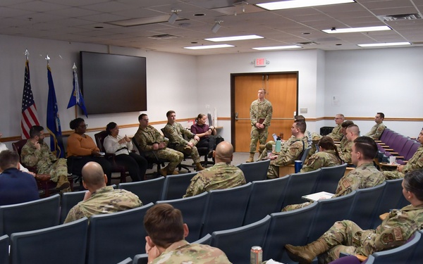 First Sergeants Symposium builds future shirts at Keesler