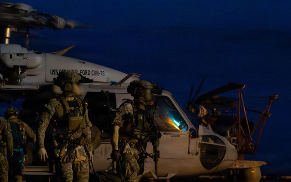 HSC-9 Right of Visit Boarding Operation