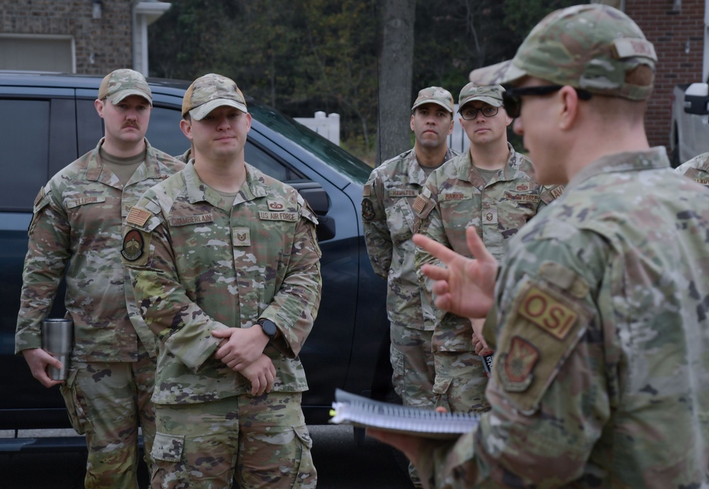 First Sergeants Symposium builds future shirts at Keesler
