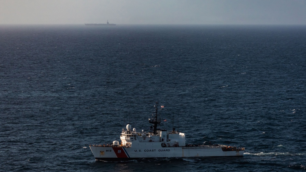 USS Gerald R. Ford (CVN 78) Right of Visit Boarding Operation