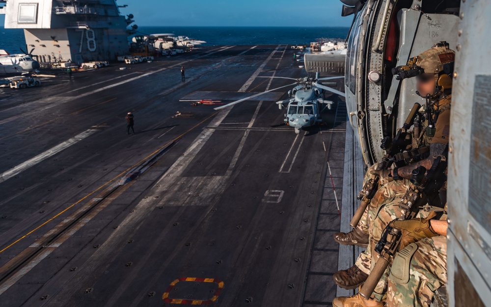 HSC-9 Right of Visit Boarding Operation