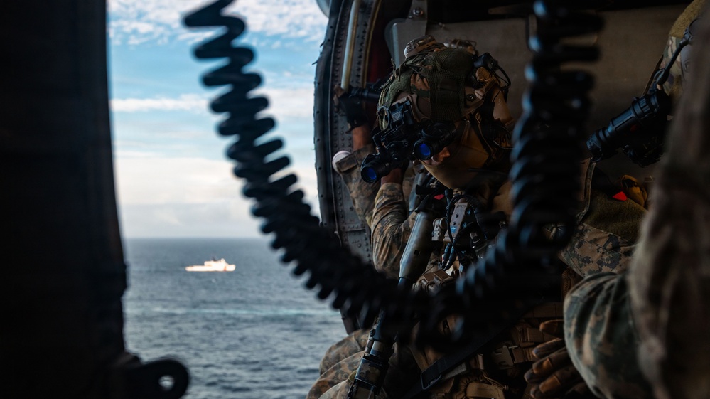 HSC-9 Right of Visit Boarding Operation