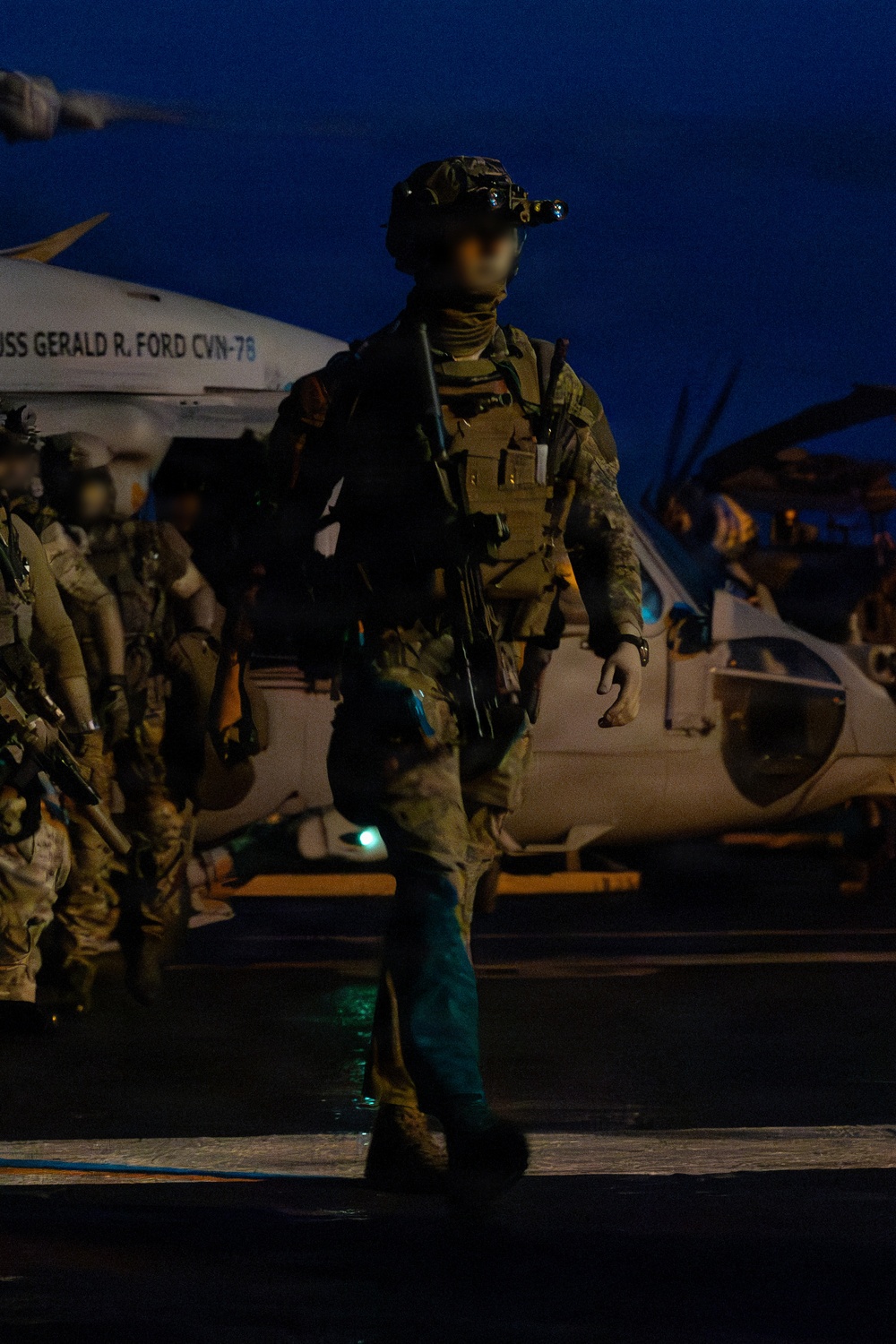 HSC-9 Right of Visit Boarding Operation