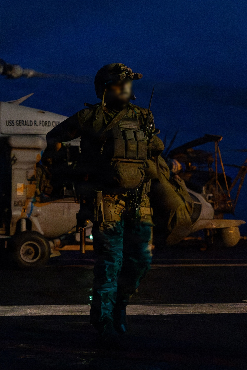 HSC-9 Right of Visit Boarding Operation