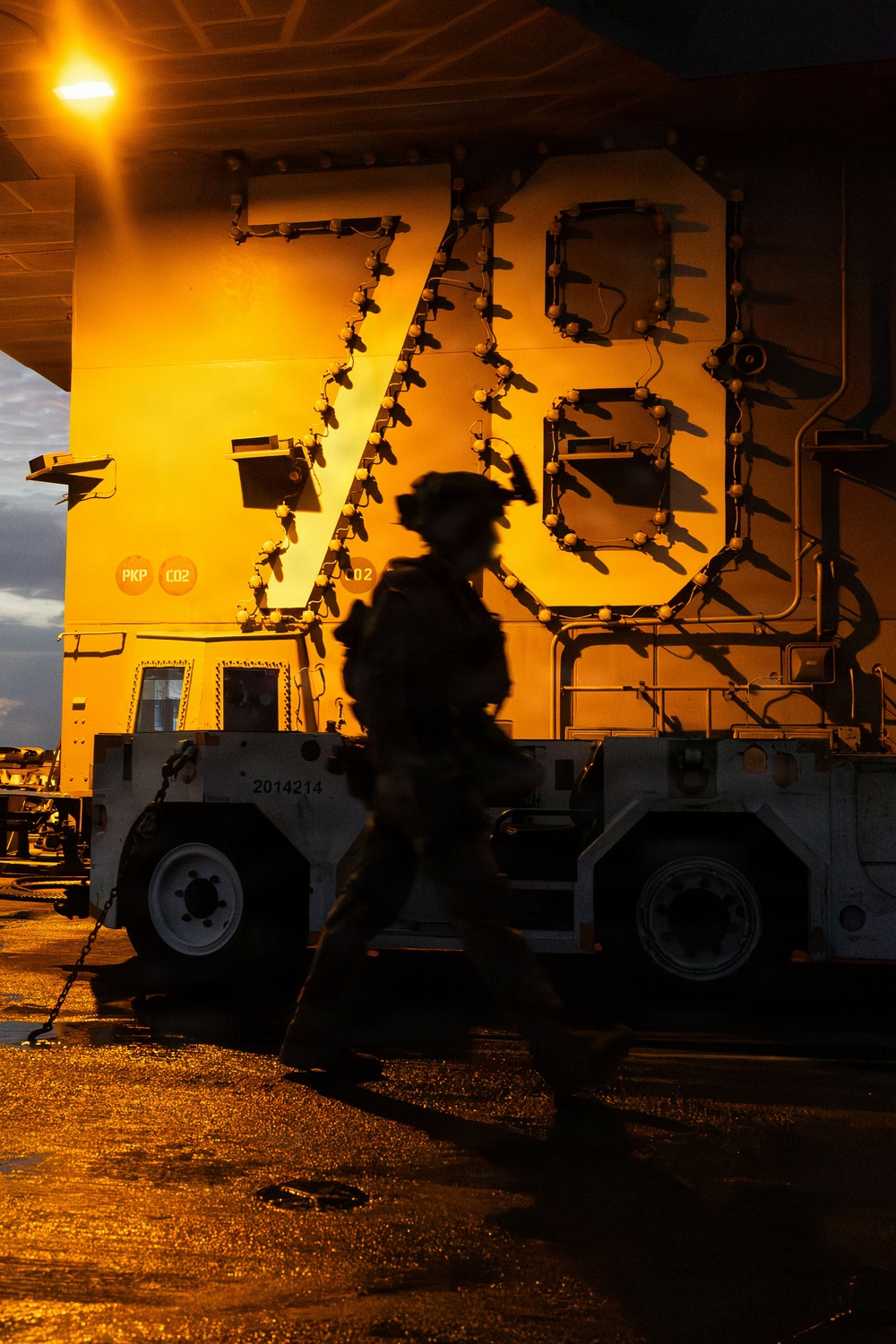 USS Gerald R. Ford (CVN 78) Right of Visit Boarding Operation