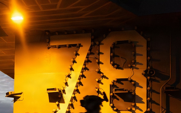 USS Gerald R. Ford (CVN 78) Right of Visit Boarding Operation