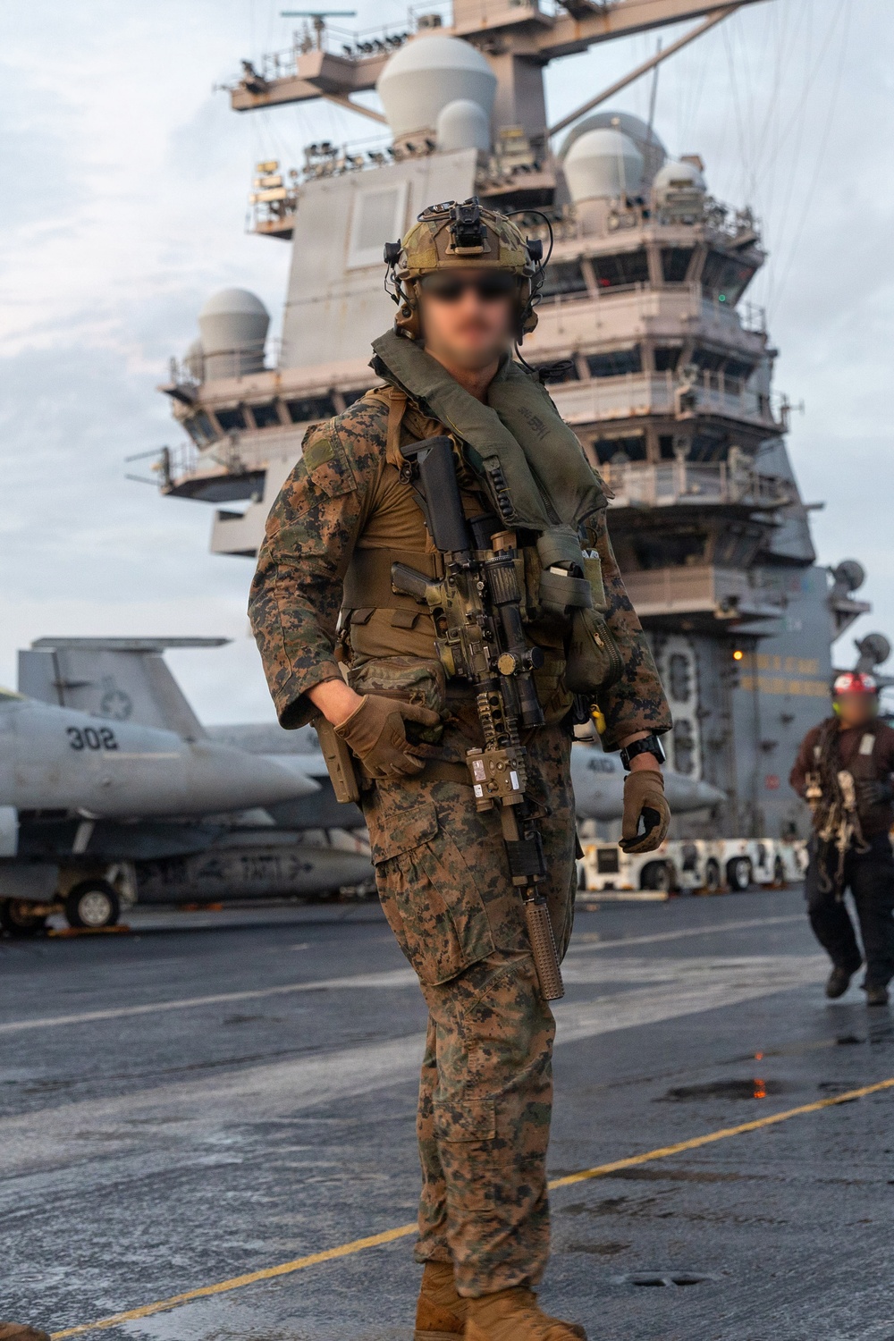 USS Gerald R. Ford (CVN 78) Right of Visit Boarding Operation