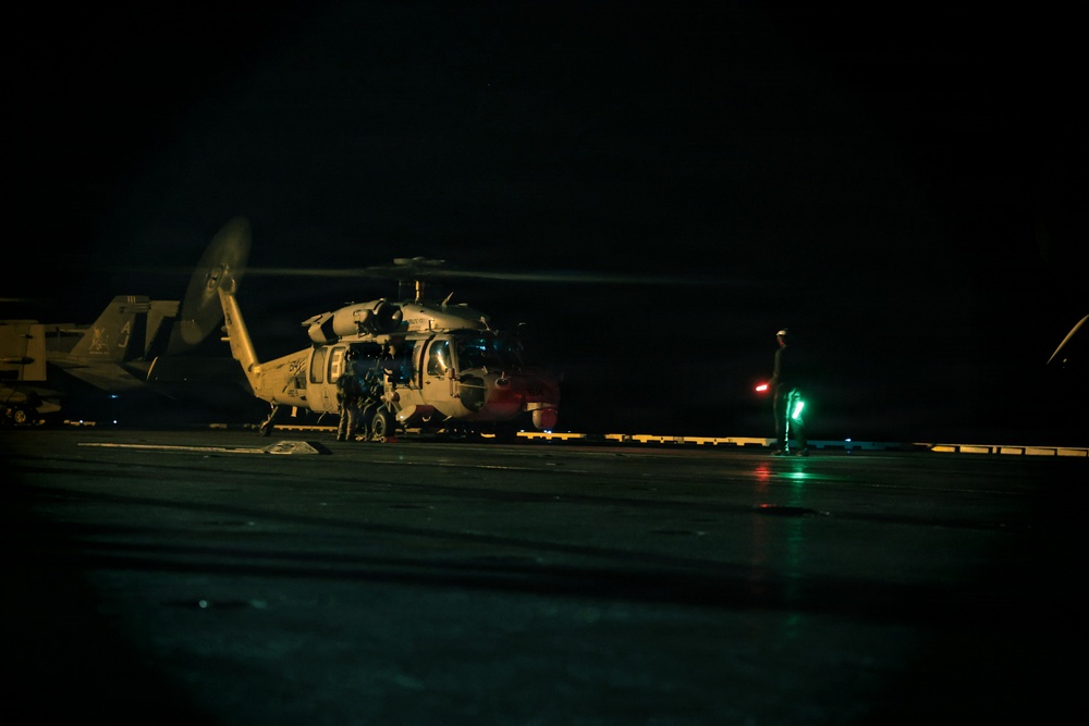 HSC-9 Right of Visit Boarding Operation