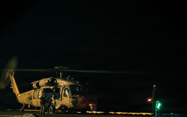 HSC-9 Right of Visit Boarding Operation