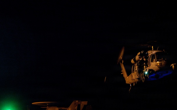 USS Gerald R. Ford (CVN 78) Right of Visit Boarding Operation