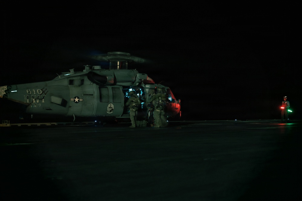 HSC-9 Right of Visit Boarding Operation