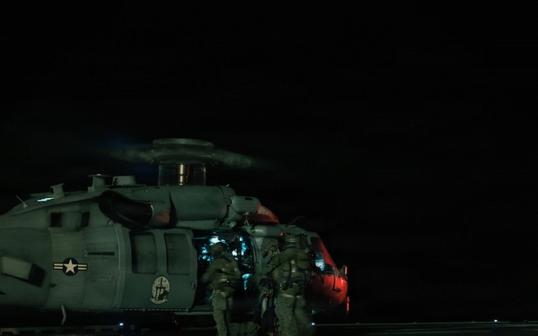 HSC-9 Right of Visit Boarding Operation