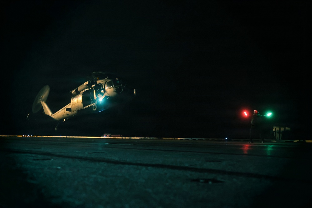 USS Gerald R. Ford (CVN 78) Right of Visit Boarding Operation