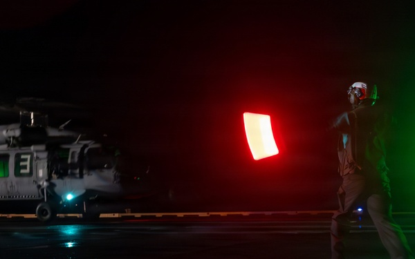 USS Gerald R. Ford (CVN 78) Right of Visit Boarding Operation