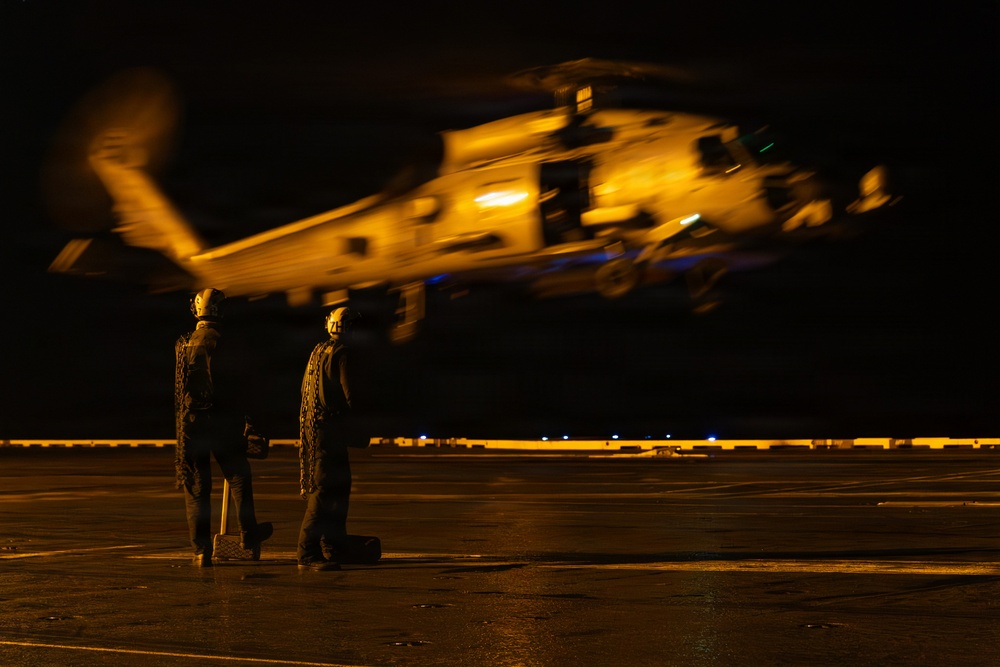USS Gerald R. Ford (CVN 78) Right of Visit Boarding Operation