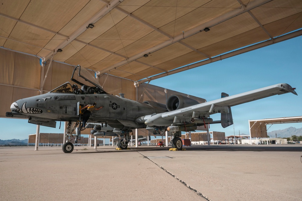 A-10C Thunderbolt II day at the range