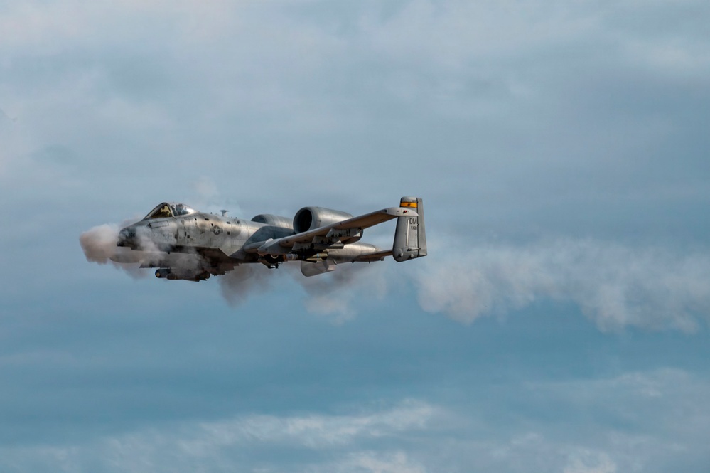 A-10C Thunderbolt II day at the range