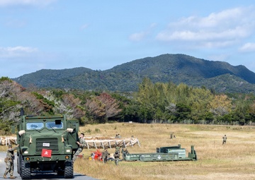 MWSS-172 Marines establish FARP during Nansei Sword 26