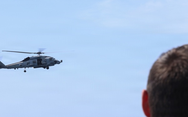 USS Thomas Hudner (DDG 116) Flight Operations