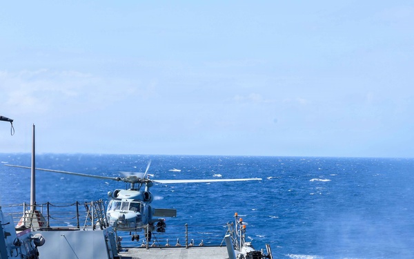 USS Thomas Hudner (DDG 116) Flight Operations