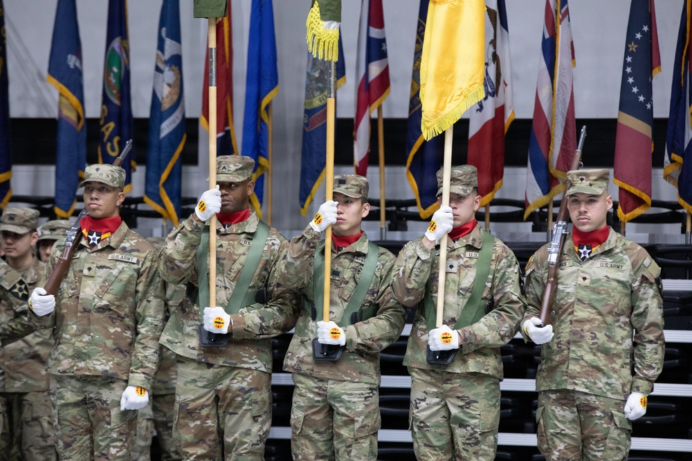 210 Field Artillery Brigade Change of Responsibility