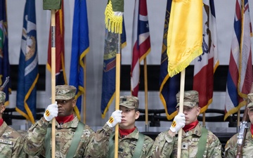 210 Field Artillery Brigade Change of Responsibility