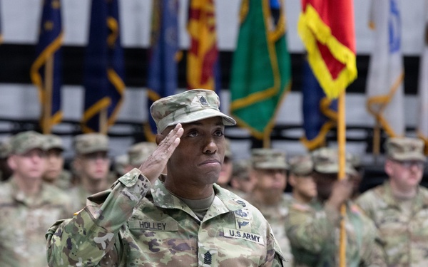210 Field Artillery Brigade Change of Responsibility