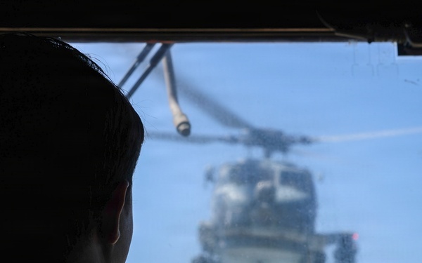 USS Thomas Hudner (DDG 116) Flight Operations