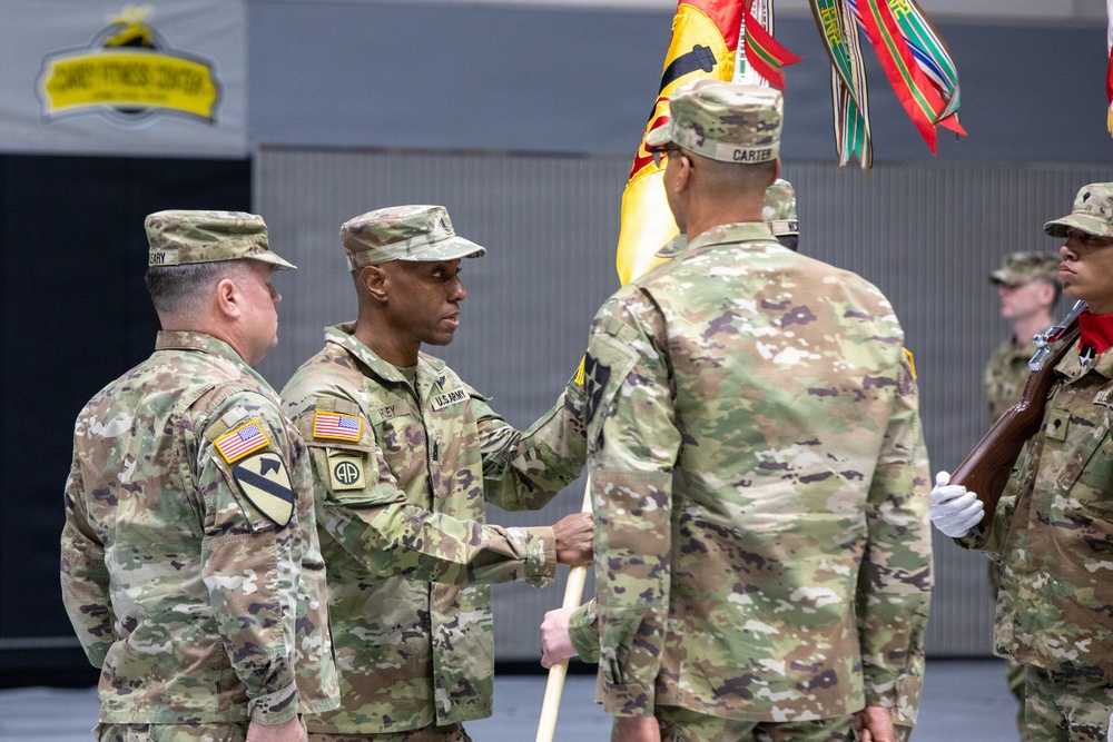 210 Field Artillery Brigade Change of Responsibility