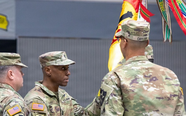 210 Field Artillery Brigade Change of Responsibility