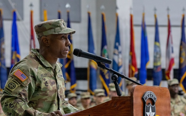 210 Field Artillery Brigade Change of Responsibility