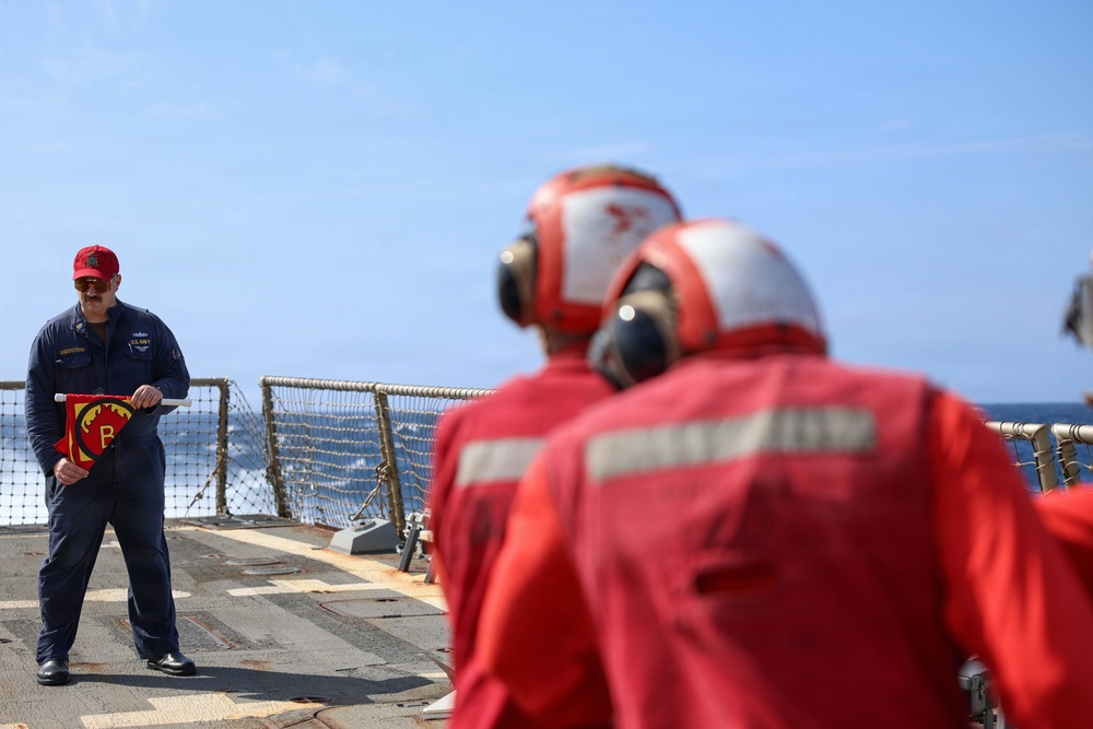 USS Thomas Hudner (DDG 116) Crash and Salvage Drill