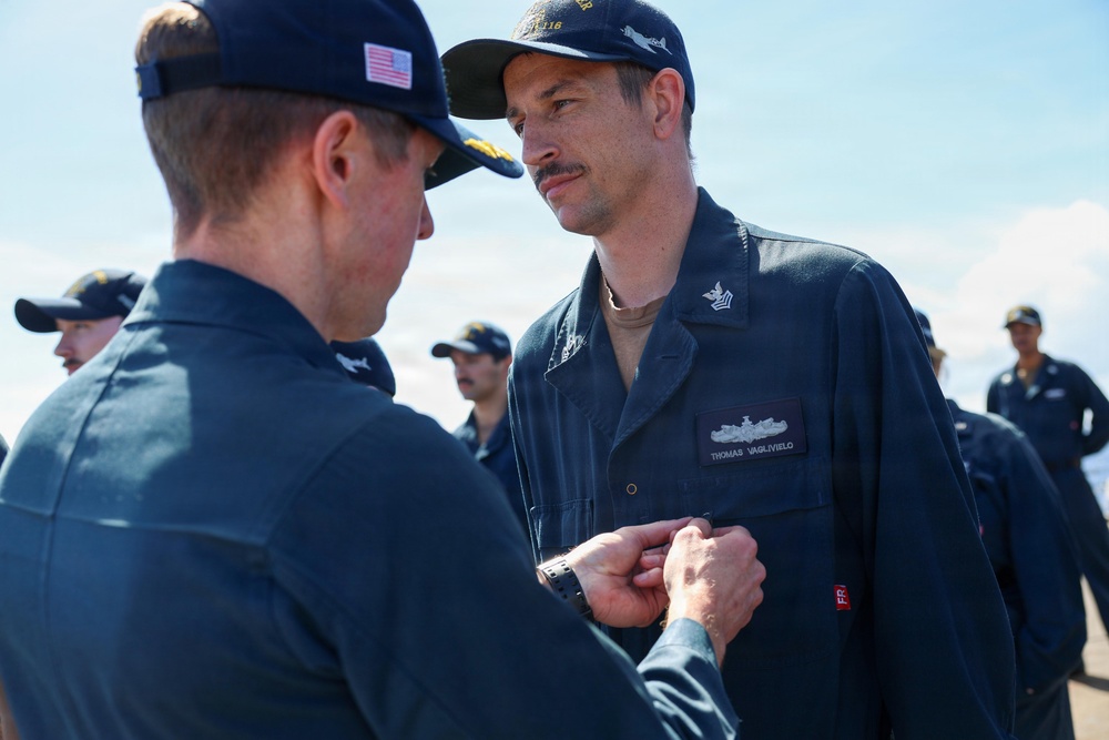 USS Thomas Hudner (DDG 116) All Hands Call