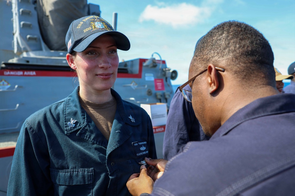 USS Thomas Hudner (DDG 116) All Hands Call