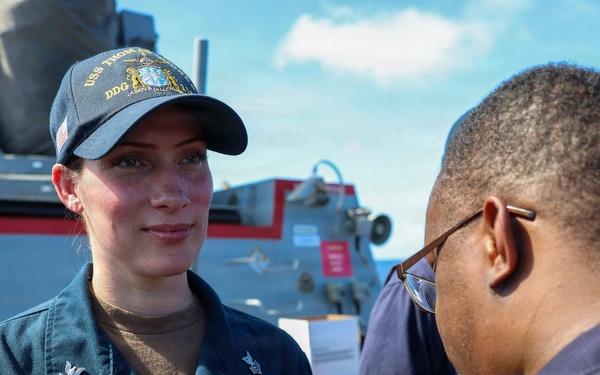 USS Thomas Hudner (DDG 116) All Hands Call