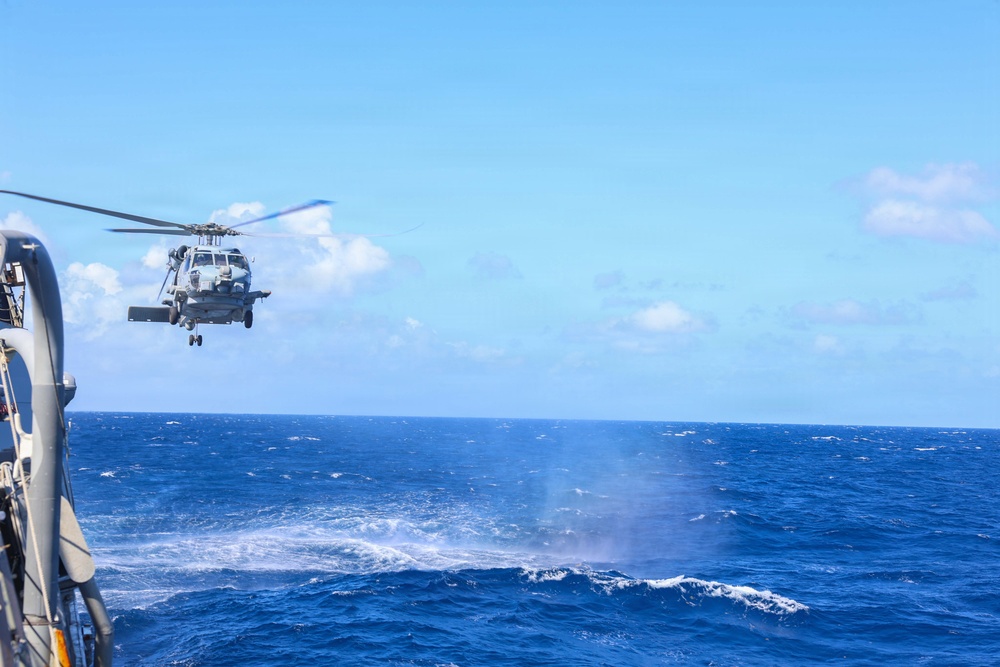 USS Thomas Hudner (DDG 116) Flight Operations