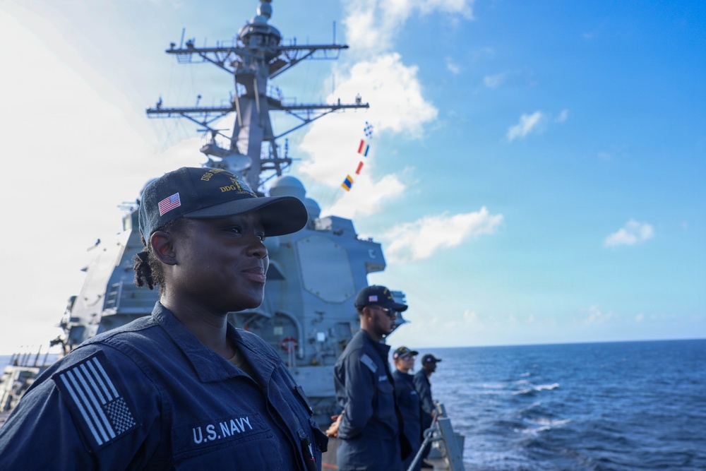 USS Thomas Hudner (DDG 116) Arrives in Ponce, Puerto Rico