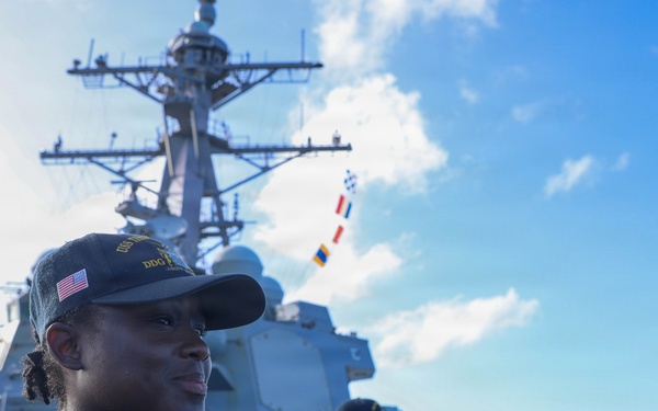 USS Thomas Hudner (DDG 116) Arrives in Ponce, Puerto Rico