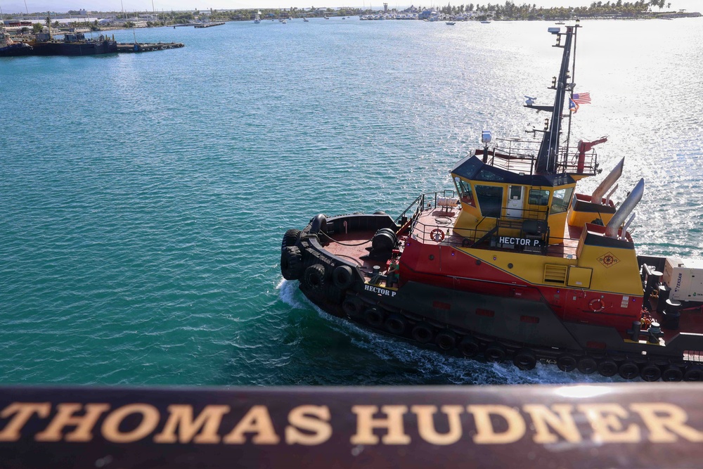 USS Thomas Hudner (DDG 116) Arrives in Ponce, Puerto Rico