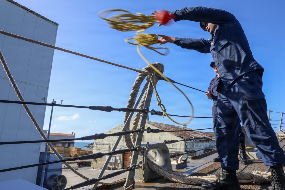 USS Thomas Hudner (DDG 116) Arrives in Ponce, Puerto Rico